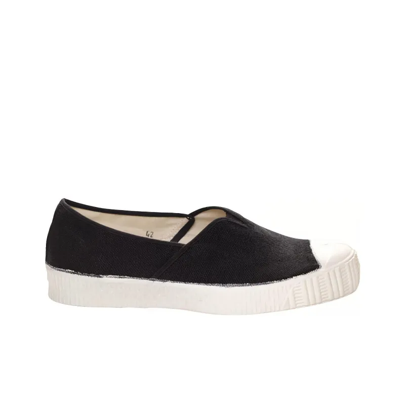SPALWART Canvas Shoes Unisex Low Top Black-1
