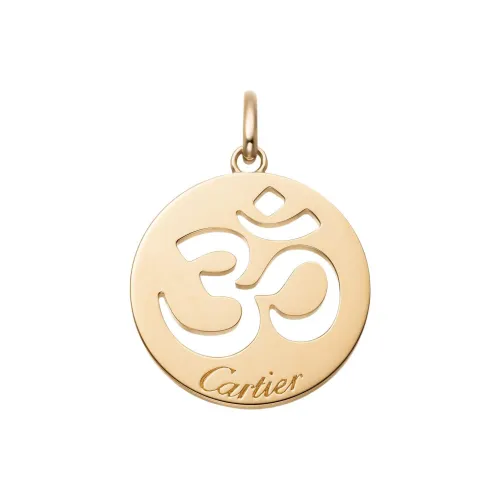 CARTIER Yellow Gold Pendants Unisex Gold