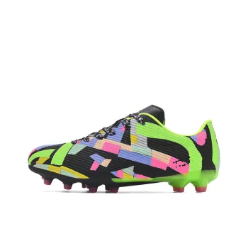 MEKY AG Rubber Short Studs Soft Ground Artificial Ground Natural Ground Cushioned Slip Resistant Soccer Shoes Unisex