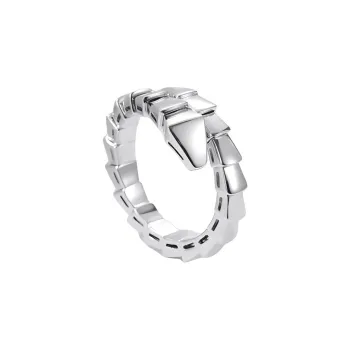 BVLGARI Karat Gold Rings Women's White