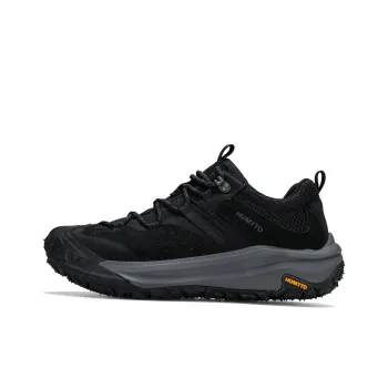 HUMTTO Shock Absorbers With Slip Resistant And Abrasion Resistant Properties Low Top Hiking Shoes Men's Black