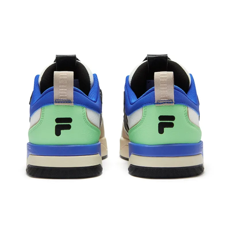 FILA FUSION Nollie Slip Resistant Low Top Skateboard Shoes Men's Oxford Tan-2