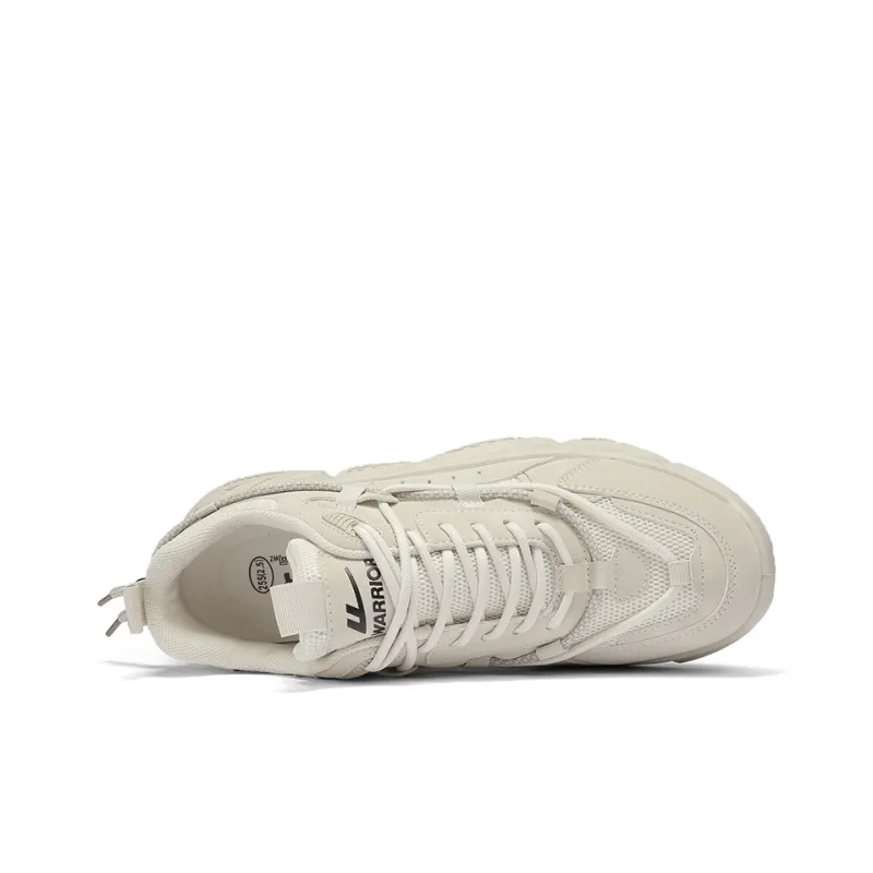 Warrior Warrior Anti-Slip Wear-Resistant Breathable Lightweight Height Increasing Warm Low-Top Chunky Sneakers Unisex-15
