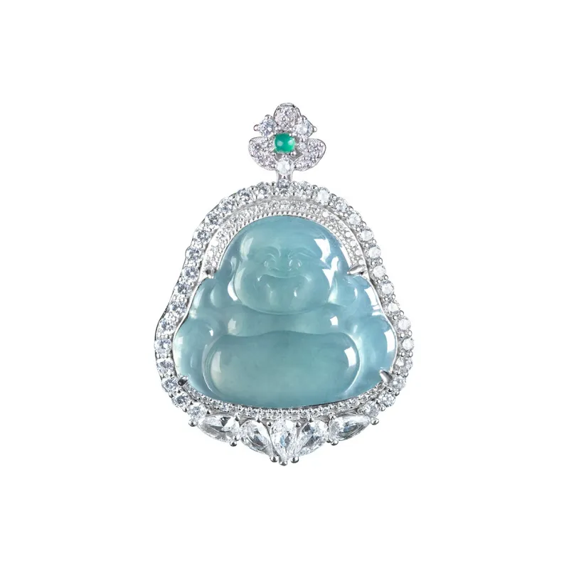 Jade Is Boundless Ice Glutinous Jadeite Necklaces Unisex-0