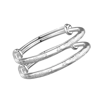 Silver Place 999 Fine Silver Bangles Kids'