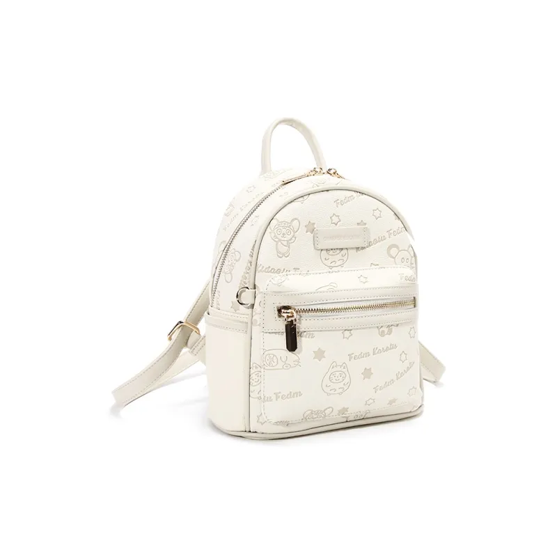 Carit&Koty Polyurethane/Synthetic Leather Backpack Regular Women's Multicolor-11