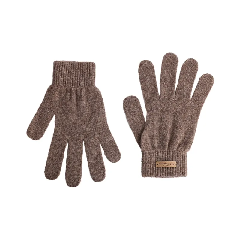 Lagur Cashmere Knit Gloves Women's-4