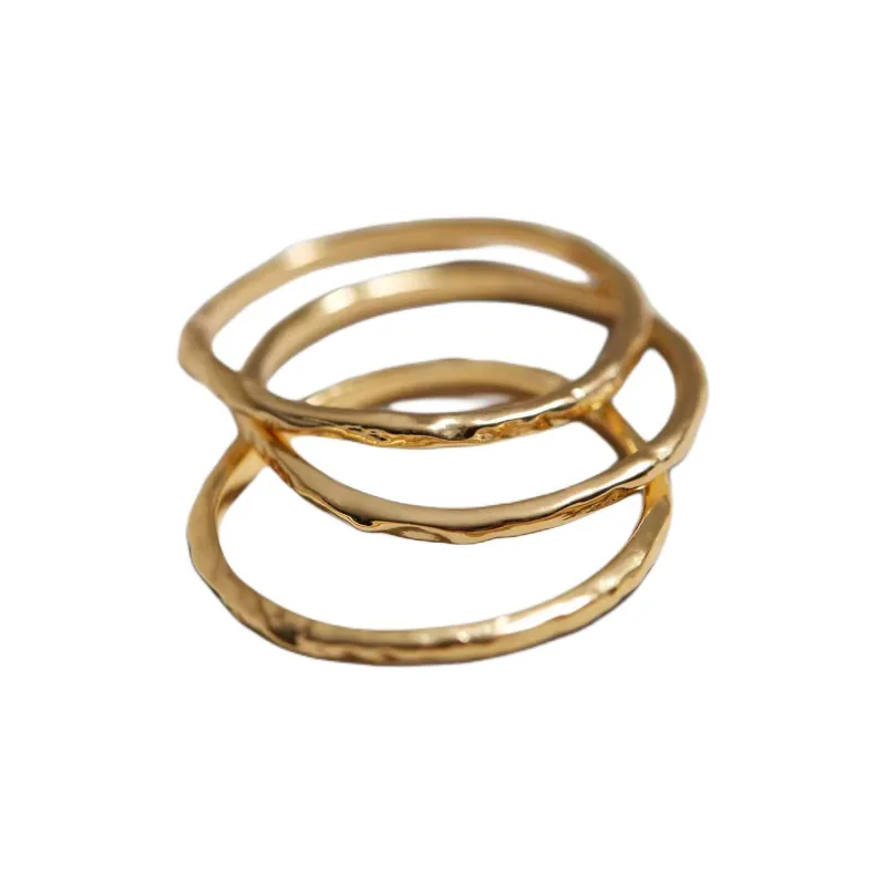 Other Stories Brass Rings Women's Gold-0