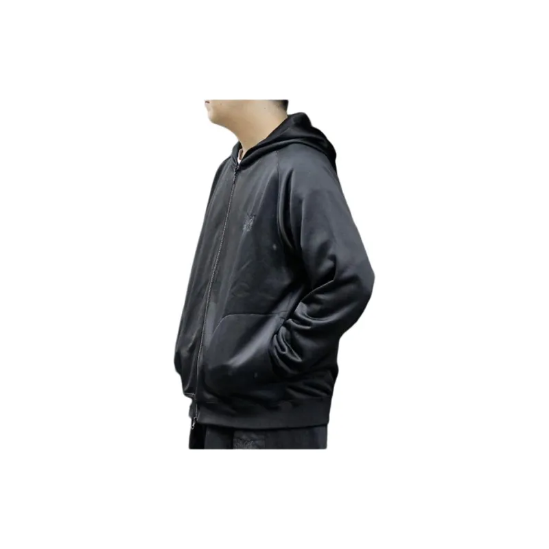 Needles Long Sleeved Zipped Hoodie-1