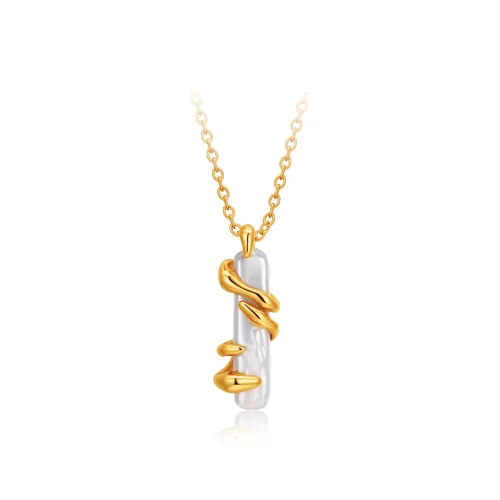 RUNXINZHUBAO Freshwater Pearl Necklaces Women's