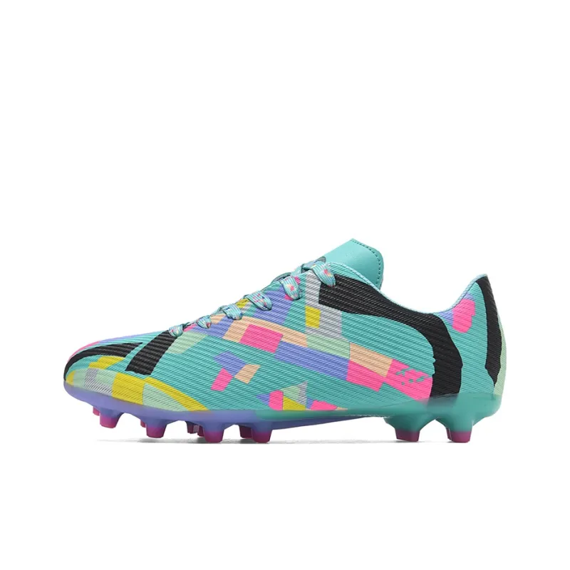MEKY AG Rubber Short Studs Soft Ground Artificial Ground Natural Ground Cushioned Slip Resistant Soccer Shoes Unisex-15