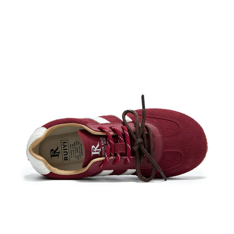 La Chapelle Wear-Resistant Slip-Resistant Low-Top Skateboard Shoes Women's-2