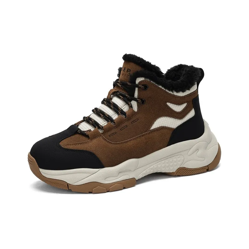 JEEP SPIRIT Snow Boots Men Caramel Brown-3