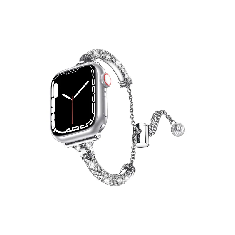 XINGYAAN Watch Band Apple Compatibility Metal-6