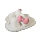 White[Pink Bowknot]