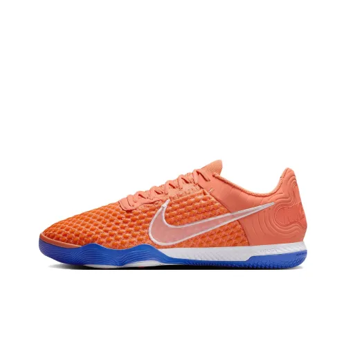 Nike React Gato Anti Slip Wear Resistant Soccer Shoes Men
s Orange