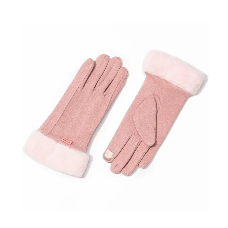 Shanghai Story Polyester Knit Gloves Women's-2