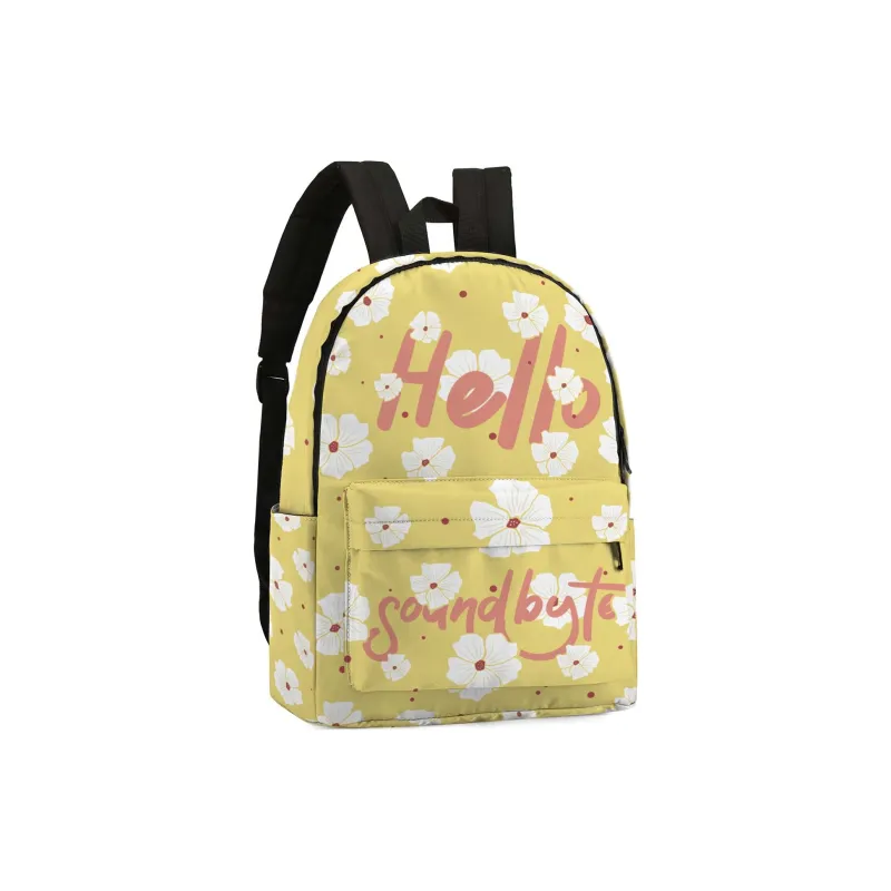 Soundbyte Polyester Backpack Regular Unisex-2