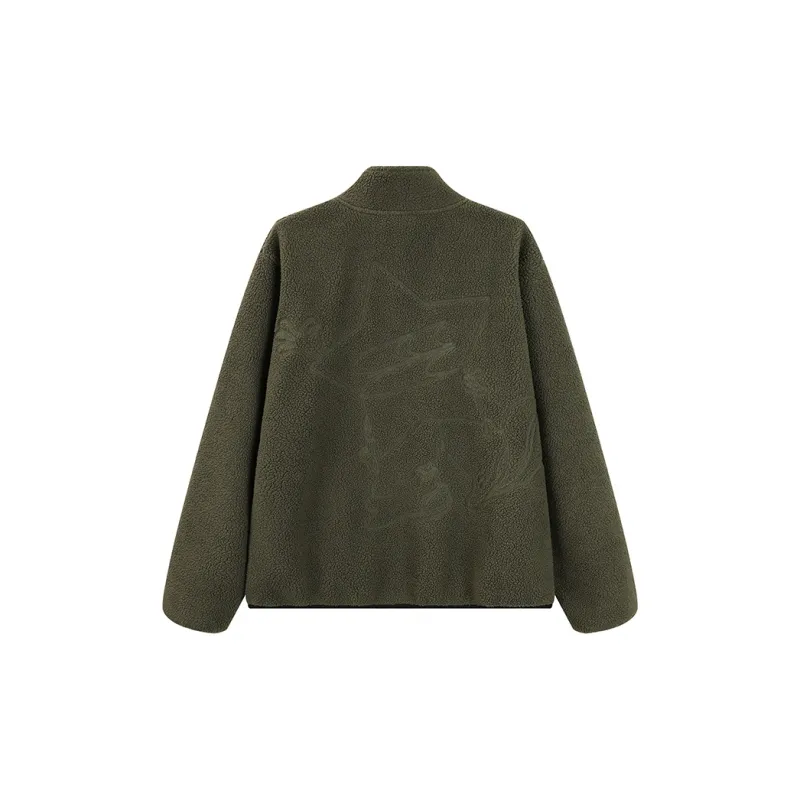 Crying Center Jacket Unisex Green-1