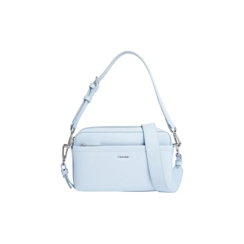 CALVIN KLEIN Polyester Shoulder Bag Women's Light Blue-0