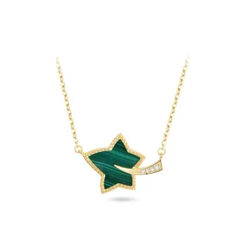 Trpopo Malachite Necklaces Women's