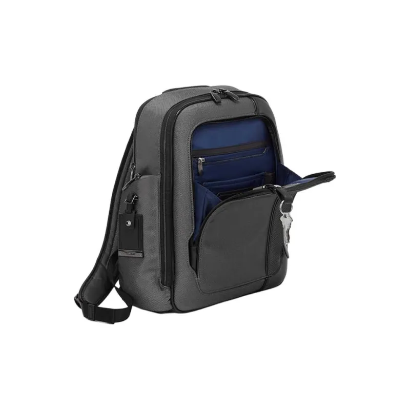 TUMI Arrivé Polyester Backpack Medium Size Men's Titanium Gray-4