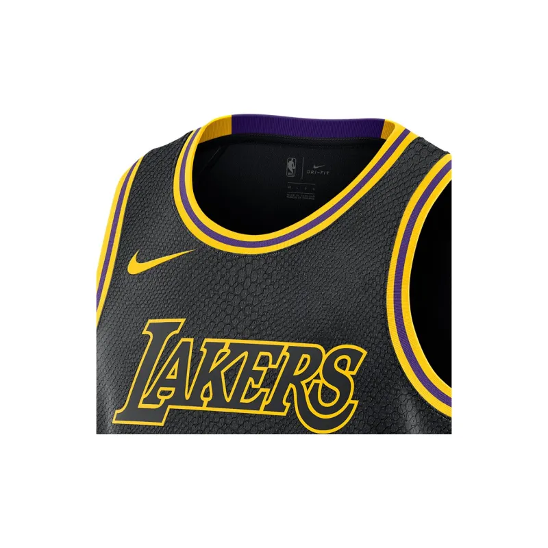 Nike Los Angeles Lakers Kobe Bryant Black Mamba City Edition Swingman Jersey