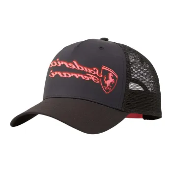 PUMA Gorra Con Malla Scuderia Ferrari Race Neon Energy