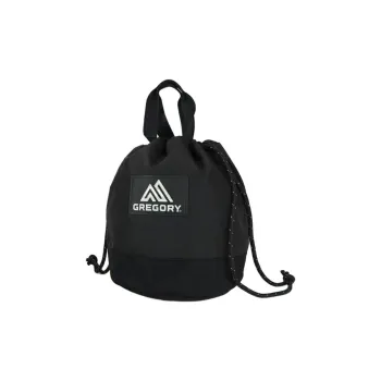GREGORY Nylon Handbag Medium Size Unisex Black