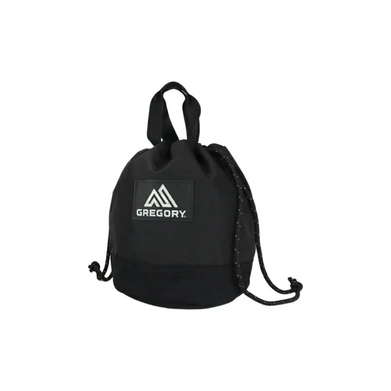GREGORY Nylon Handbag Medium Size Unisex Black-0