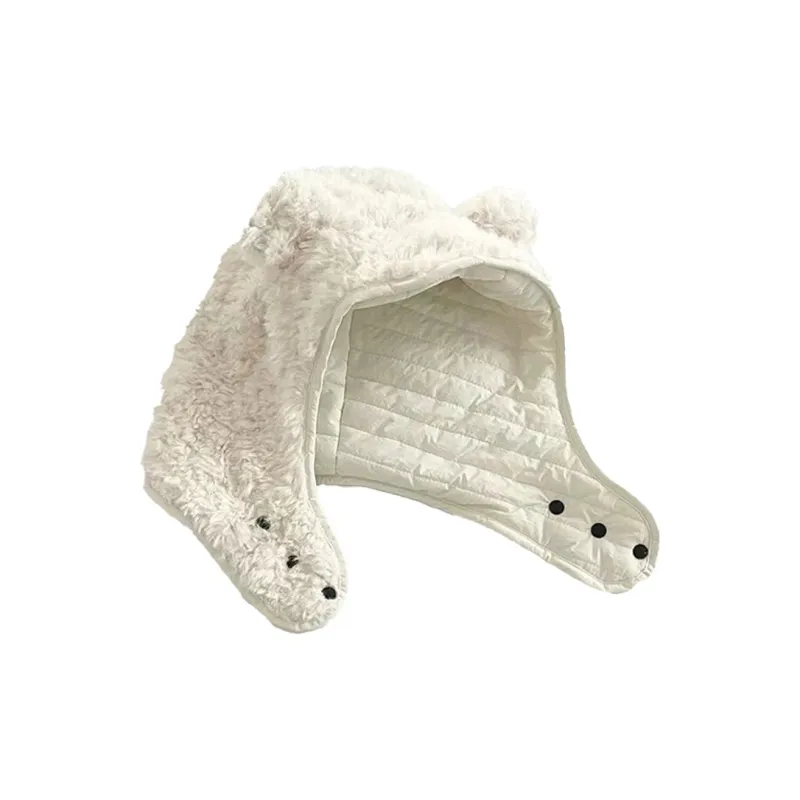 AAJF Faux Lazy Rabbit Fur Beanies Unisex-1