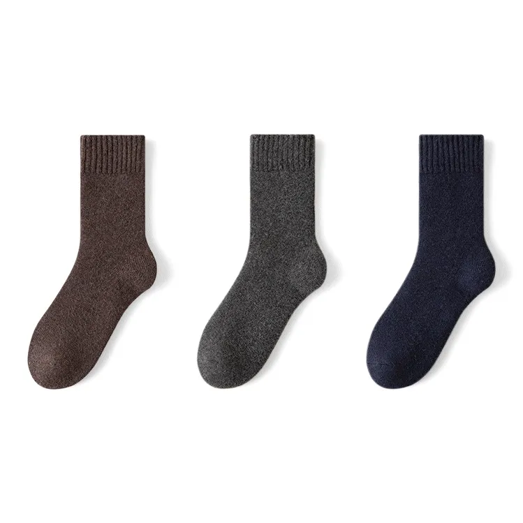 MIIOW Mid Calf Socks Women's 3 Pack-15