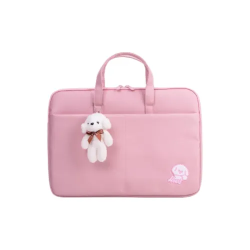 Deli Polyester Briefcases Women's Blue/Pink