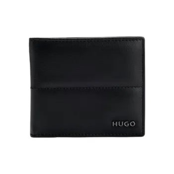 HUGO BOSS Nappa Leather Wallet Men's Black