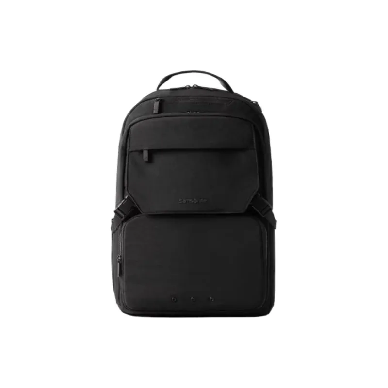 SAMSONITE Fabric Backpack Medium Size Unisex Black-0