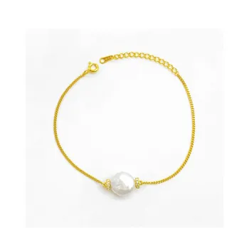 ZHENZHUAOMI Freshwater Pearl Bracelets Women's