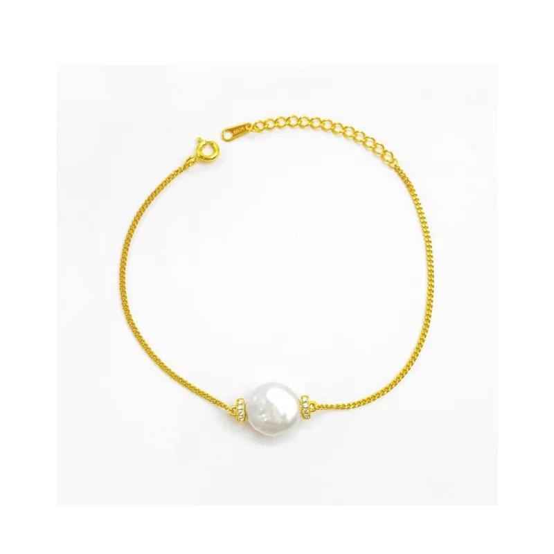 ZHENZHUAOMI Freshwater Pearl Bracelets Women's-0