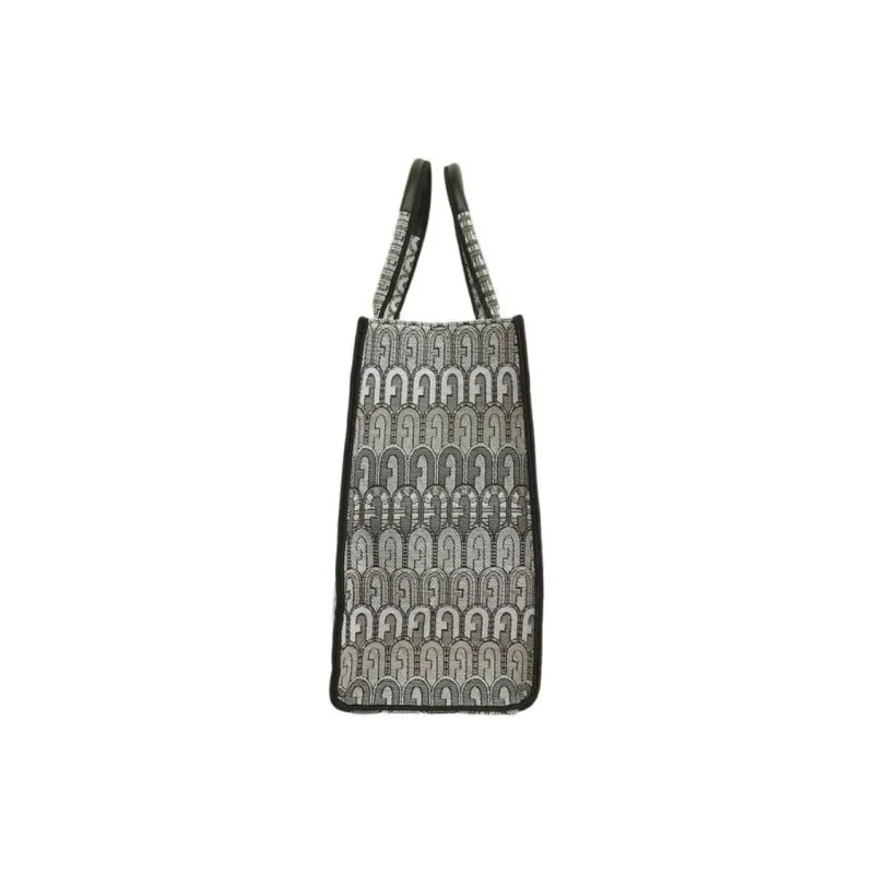 Furla Canvas Canvas Bag Tote Bag Shopping Bag Handbag Women's Multicolor-2