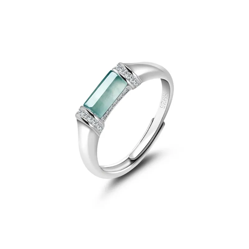 Jade Is Boundless Ice Glutinous Jadeite Rings Women's-0