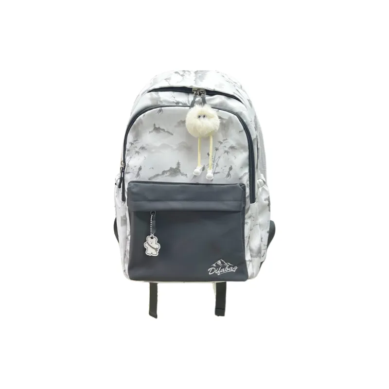 Homeboisportclub Polyester Backpack Regular Unisex Multicolor-14