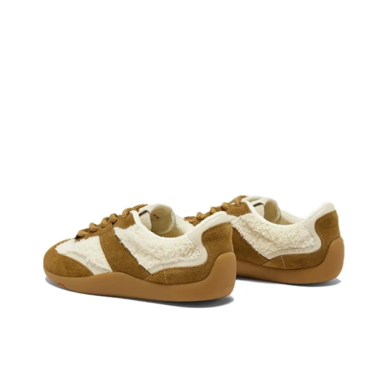 BATA Low Top Casual Shoes Women's Beige White Brown-3