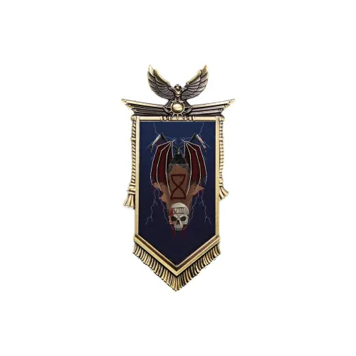 STARFORGED Warhammer 30K Horus Heresy Merch Midnight Lord 2 Battle Company Banner Anime / Games Fridge Magnets