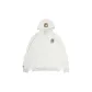 Gray White Pearl Earrings with Cute Ghost Hat T-Shirt