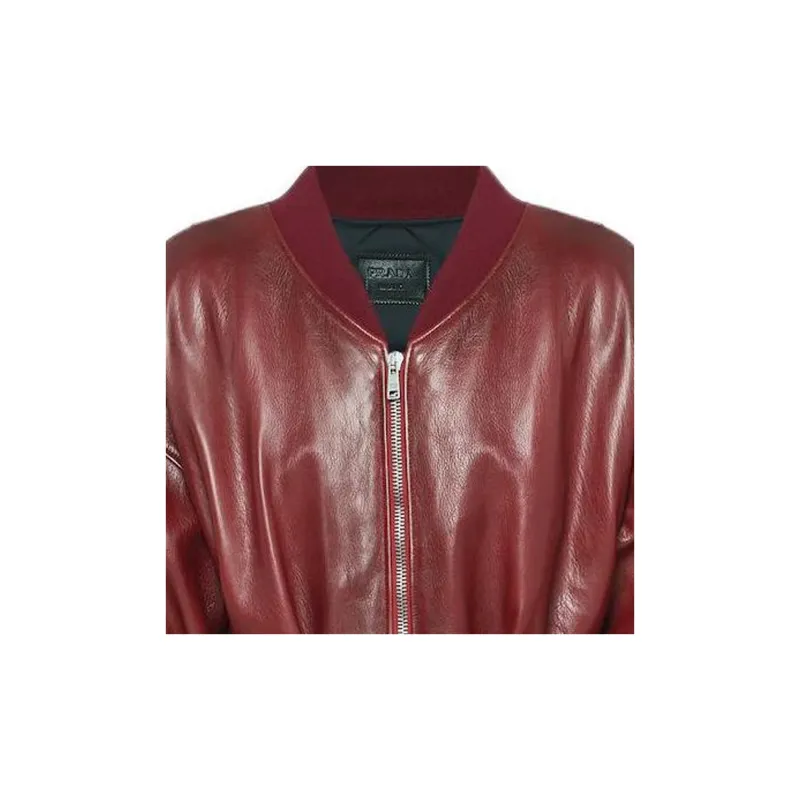 PRADA FW22 Jackets Coats Men's Gemstone Red-4