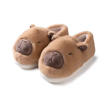 LATE TIME Cotton Slippers For Fall And Winter Indoor Home Warmth With Back Strap Unisex Home Slippers