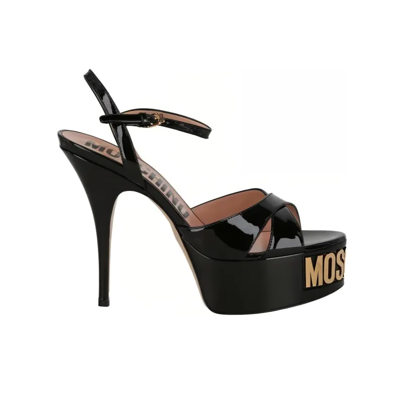 MOSCHINO Strap Sandals Women's Black-1
