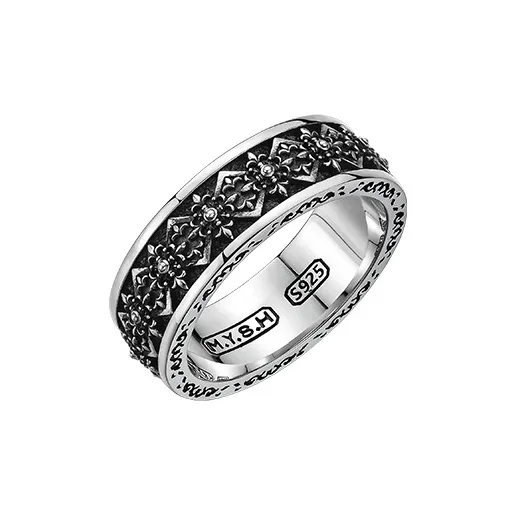 MYSH 925 Sterling Silver Rings Men's-1