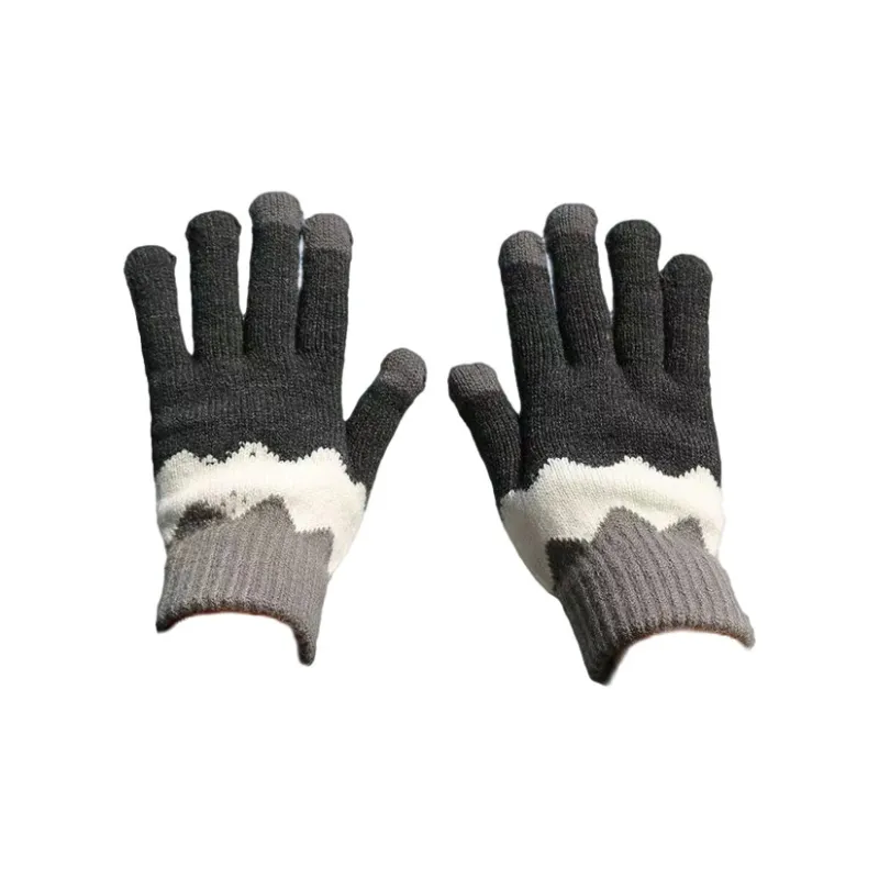 JKEM Cotton Blend Knit Gloves Unisex-0