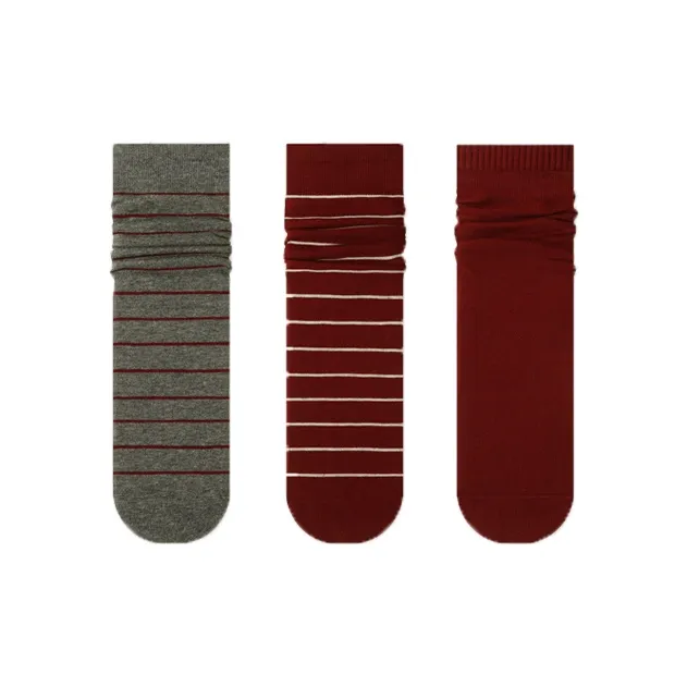 MIIOW Trend Party Series Mid Calf Socks Women's 3 Pack-7