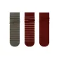 Gray+Red Stripes+Solid Red Color